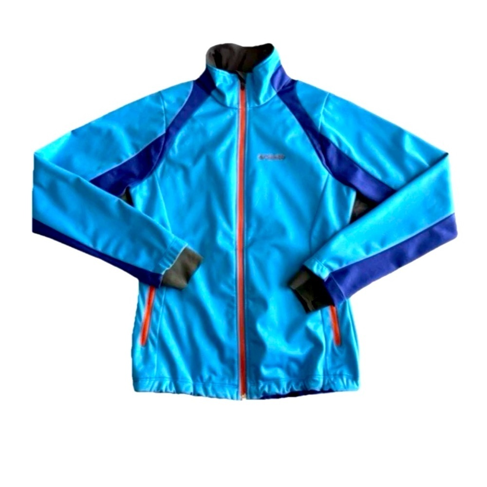 Columbia Womens Omni-Shield-Heat Advanced Repellency Jacket Sz S Blue Gorpcore